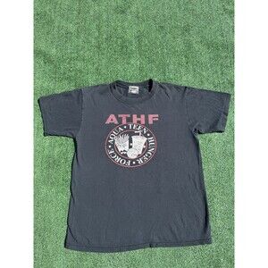 Vtg 90s Y2k Cartoon Network 2003 Aqua Teen Hunger Force Black T Shirt Medium